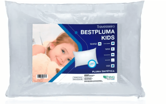Travesseiro Bestpluma Kids Copespuma