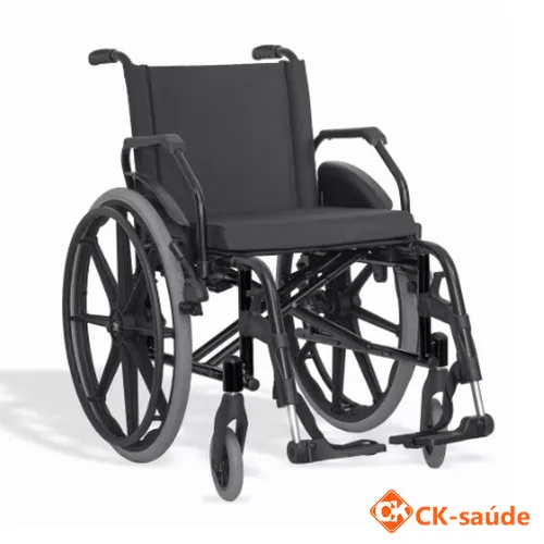 Cadeira De Rodas Ke 40cm Preto