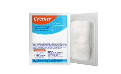 Compressa Gaze Não Esteril C/ 5 Und Cremer