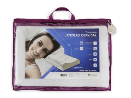 Travesseiro Latexlux Cervical Copespuma