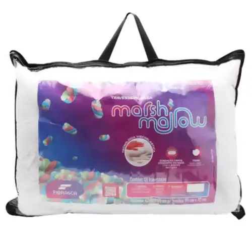 Travesseiro Nasa Marshmallow Fibrasca