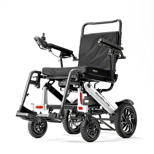 Cadeira De Rodas Motorizada Pop S Prata Power Lite