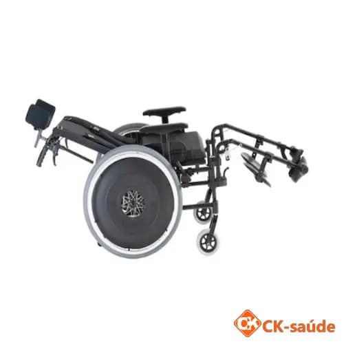 Cadeira De Rodas Avd 40cm Reclinavel Preto