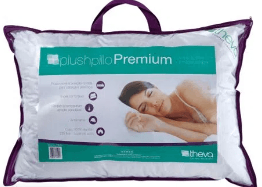 Travesseiro Plushpillo Latex Flocado Copespuma