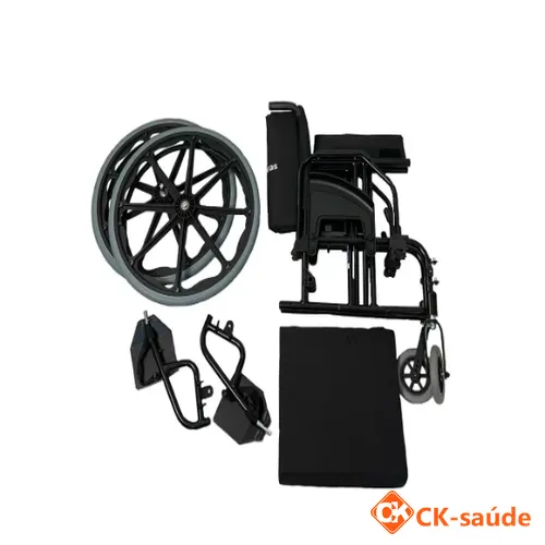 Cadeira De Rodas Ke 50cm Preto