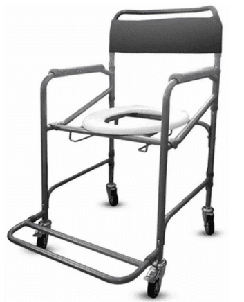 Cadeira De Banho Aco Desmontavel Até 120Kg Hidrolight