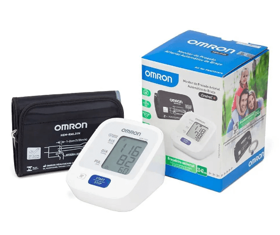 Aparelho De Pressao Braco Hem-7122 Omron Df