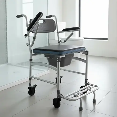 Cadeira De Banho Alumínio Premium Até 150Kg Hidrolight