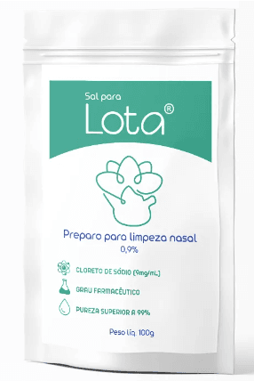 Sal P/ Limpeza Nasal (Lota) Pct C/ 5 Und