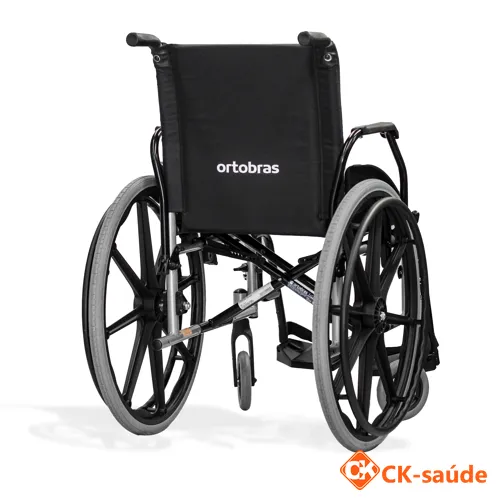 Cadeira De Rodas Ke 44cm Prata